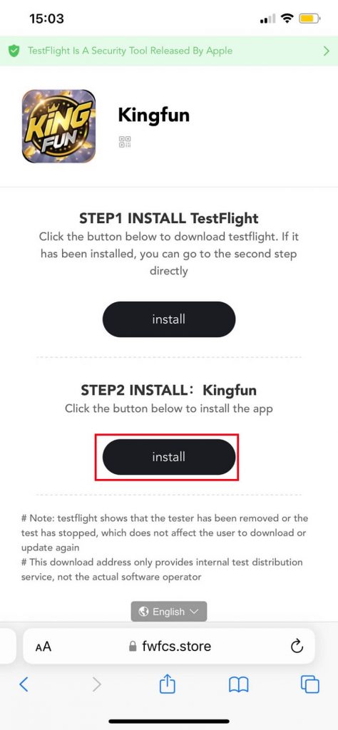 Kingfun IOS Testflight -5